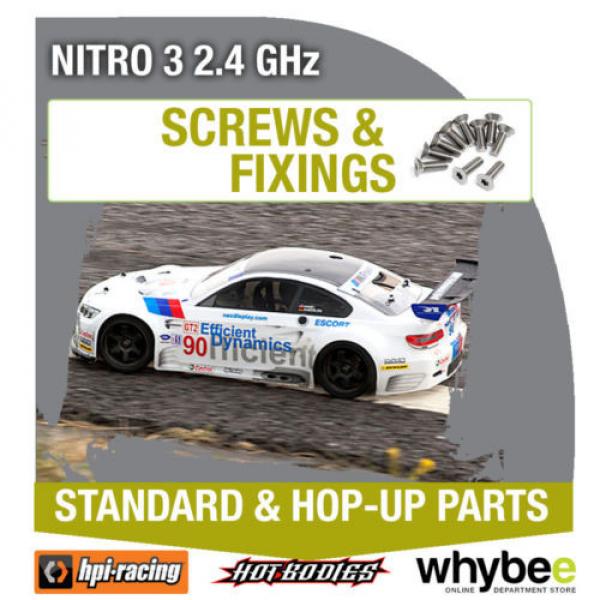 HPI NITRO 3 2.4 GHz [Screws &amp; Fixings] Genuine HPi Racing R/C Parts! #5 image